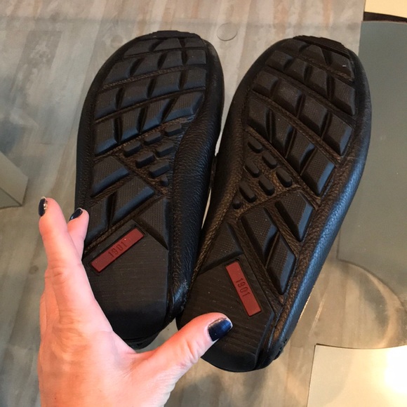 Black Soft Leather Penny Loafer EUC 1901 - Picture 3 of 5